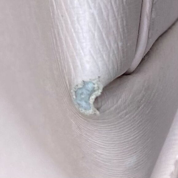 Michael Kors Cream/Beige/Blush Pink Logo Handle Tote Bag w/Logo Bag Charm - Picture 14 of 14